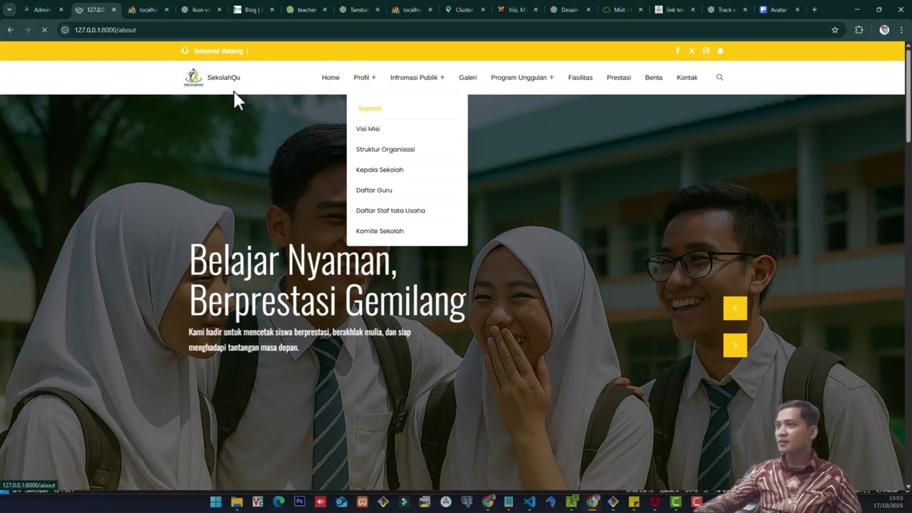 Web Development - Website Profesional untuk Sekolah, Madrasah, dan Lembaga Pendidikan - SIAP ONLINE TANPA RIBET !!! - 2