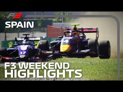 Formula 3 Round 1 Highlights | 2019 Spanish Grand Prix