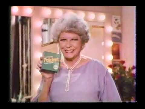 Martha Raye--Polident Commercial, 1982 TV