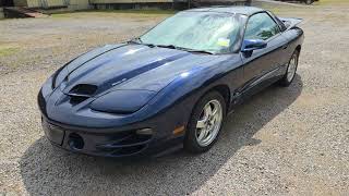 2001 Pontiac Firebird Trans Am WS6 Coupe Walk Around and Drive By