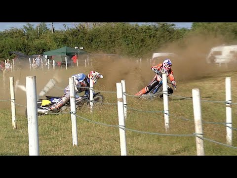 Grasstrack crash 350cc solos