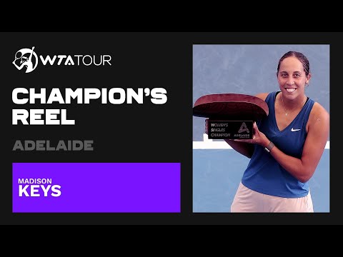Теннис Madison Keys dominates in Adelaide!