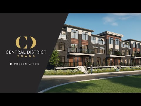 Central District Towns by Icon Homes, Pickering