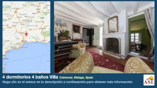 preview picture of video '4 dormitorios 4 baños Villa se Vende en Colmenar, Malaga, Spain'