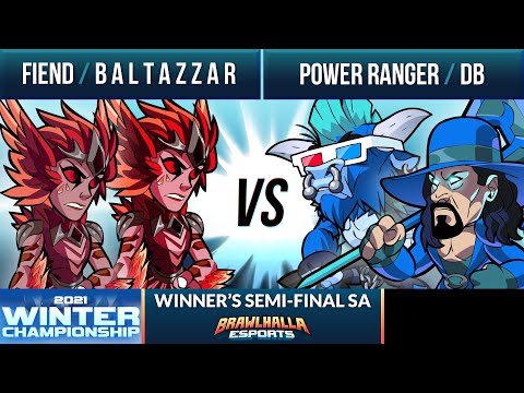 Fiend & B A L T A Z Z A R vs Power Ranger & DB - Winner's Semi-Final - Winter Championship 2021 - SA