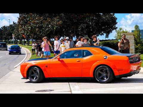 Best of Car Show Exits 2024 | Compilation Pullout's, Burnout's and Flyby’s | Part 1