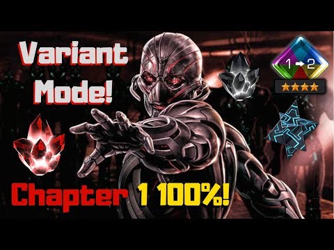 Ultrons Assault Variant Mode! Seatin! Chapter 1 100% Live! - Marvel Contest Of Champions