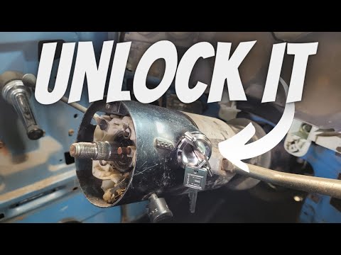 How to Easily Remove & Install an Ignition Lock Cylinder: Square Body Chevy Hotrod build