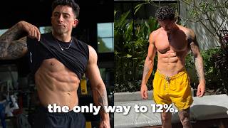 The Correct Way To Diet To 12% Body Fat (From Above 20%)