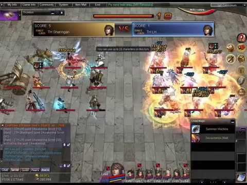 Atlantica Online Grand Championship Titan TH: Sharingan vs TH: LH Epic Battle