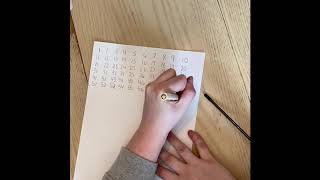Building a Hundreds Chart with Mrs. Blanchette