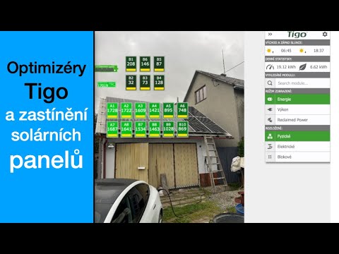 Optimizéry Tigo TS4 | řešení zastínění solárních panelů | Moje Tesla # 59