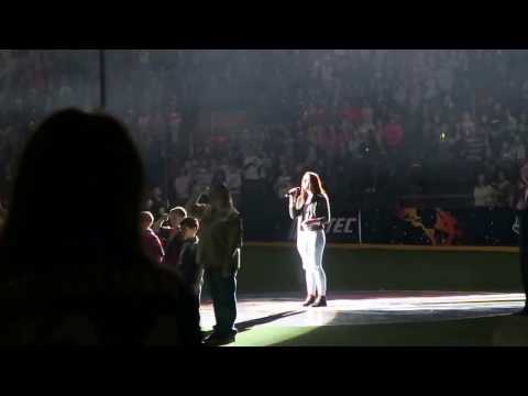 National Anthem ???????? ~Kassidy Lynne ~ Tacoma Stars Soccer