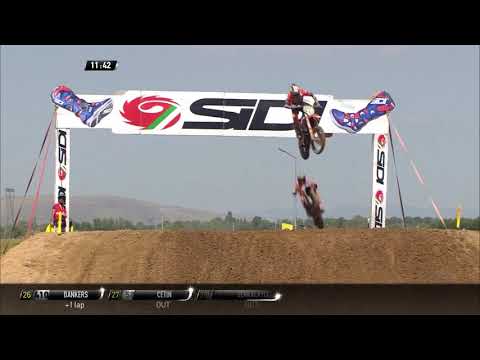 Vialle and Renaux battle - MX2 Race 1 - MXGP of Turkey 2019