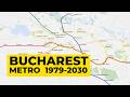 Bucharest Metro 1979 2026 And Expansions In The Future Geographic Map