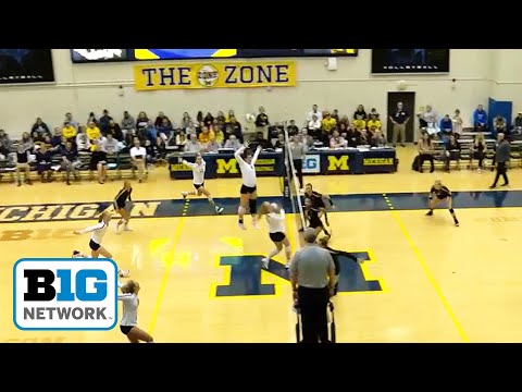 2019 Volleyball: Purdue at Michigan | Nov. 27, 2019 | Top Games of the BTN Era