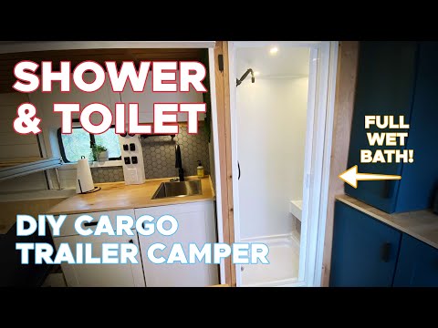 YouTube video about: How to add a bathroom to a cargo trailer?