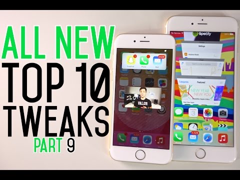 All NEW Top 10 iOS 8 Cydia Tweaks Part 9 - 8.1.2 Taig Jailbreak Compatible
