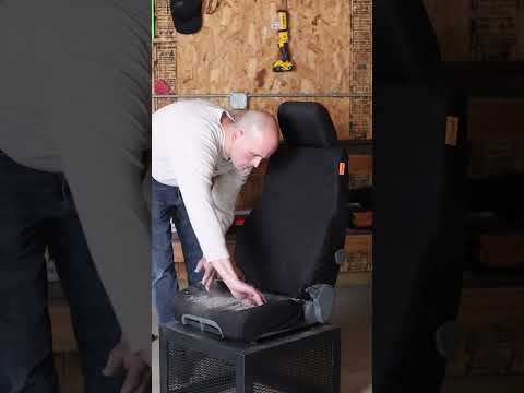Seat Cover vs Wet Concrete P.2| Torture Test 014