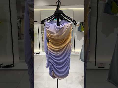 ZARA Summer 2023 Sale Tie Dye Tulle Dress