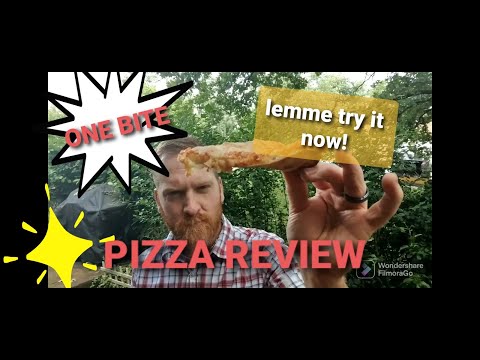 ONE BITE pizza review! // El Presidente FAN // LTIN