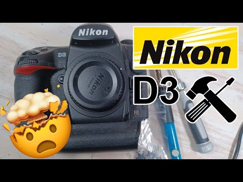 Defekte Nikon D3 reparieren - Teardown und Disassembly - durchgebrannter Transistor