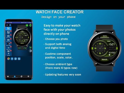 Watch Face Creator (For Samsun Video