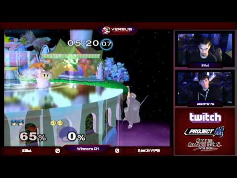 VS Weekly 10/22/14 - Winners R1- Elliot (Peach) vs Best in WPB (Marth)