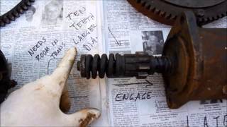 Triumph TR3 and TR4 Starters - Interchangeable ? No.