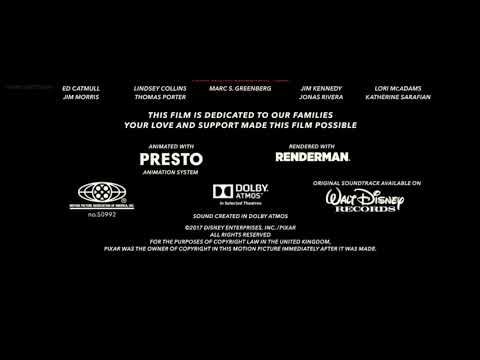 Disney / Pixar Animation Studios (2017) Closing - Cars 3