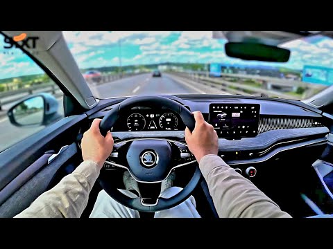 NEW 2024 SKODA SUPERB [ Selection 1,5 TSI m-Hybrid 150hp ] | POV Test Drive | 4K HDR Superb Quality