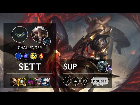 Sett Support vs Senna - EUW Challenger Patch 12.3