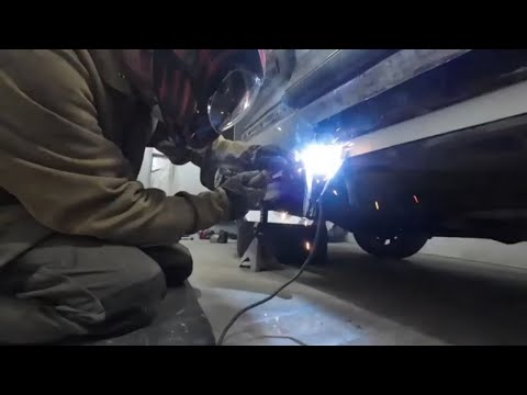 VW Scirocco sill replacement rust repair. Making a sill, cheap repair!