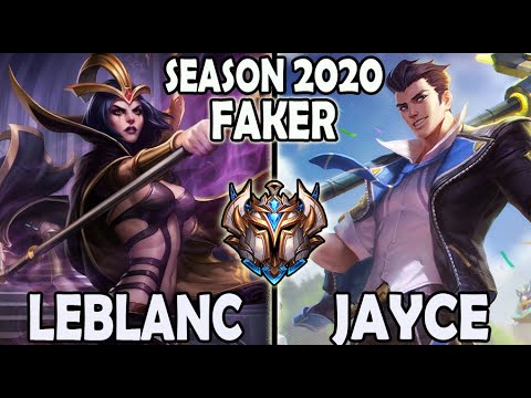 Faker LEBLANC vs JAYCE [ MID ] Ranked Challenger Korea