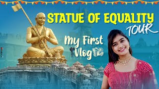 THE STATUE OF EQUALITY TOUR  my first vlog video  