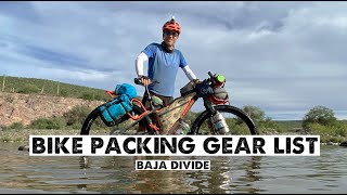 Essential Gear List for BikePacking the BajaDivide