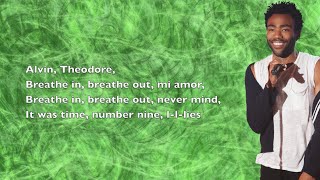 Childish Gambino - Earth: The Oldest Computer (Last Night) - Lyrics