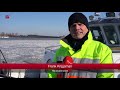 IJsbrekers houden weg vrij voor de scheepvaart