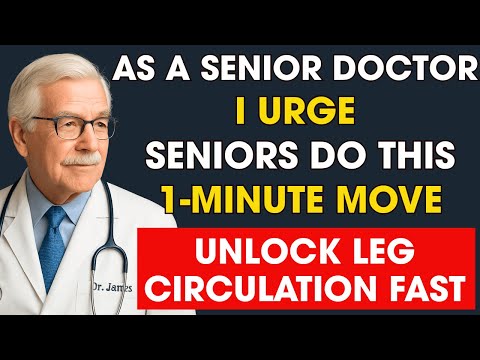 The 1-Minute Daily Routine That Unlocks Leg Circulation FAST | Senior Health Tips