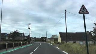preview picture of video 'Driving On The D769 Between 29250 Saint Pol de Léon & 29680 Roscoff, Finistère, Brittany, France'