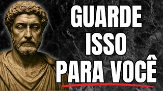 4 Coisas que Você Nunca Deve Compartilhar | Estoicismo | Sabedoria Estoica