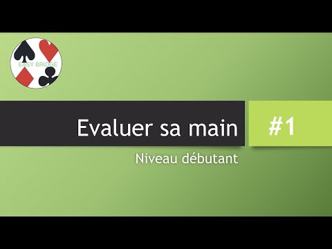 BRIDGE LESSON: Evaluating Your Hand in BRIDGE #1