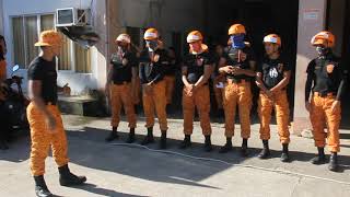 Bucket Relay with ladder Raising (Barangay Category) - 1st BFP Caraga UFC