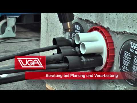 Abdichtsysteme für Kabel und Rohre von UGA