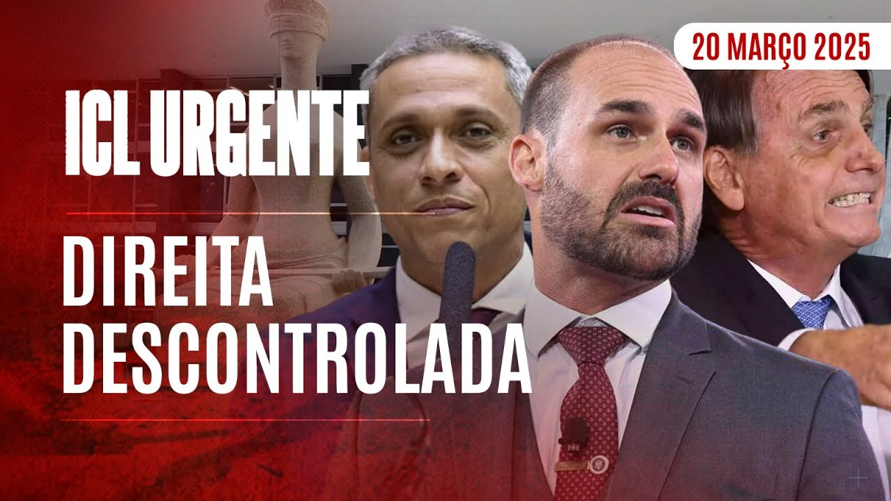 ICL URGENTE - 20/03/25 - EM DESESPERO, EXTREMISTAS ATACAM STF, GLEISI E MARINA SILVA