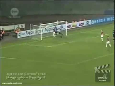 Dinamo Tbilisi 2-1 Wisla Kraków 30.09.2004 UEFA Cup