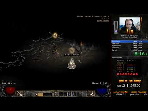 Diablo 2 Lod SC Any% Hell Sorceress - 4:22:59
