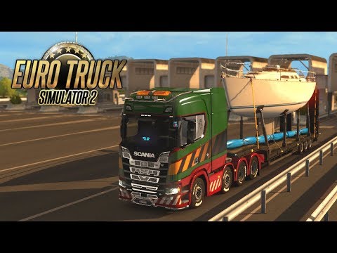 TRASPORTO PER 2.000KM UNO YACHT! #34 - EURO TRUCK SIMULATOR 2 - GAMEPLAY ITA