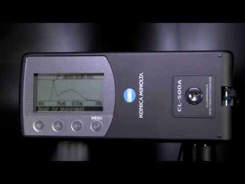 Luxmètre-Spectrophotomètre CL-500A