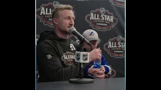 Steve Stamkos’ son REALLY wants to drive the Zamboni | #shorts